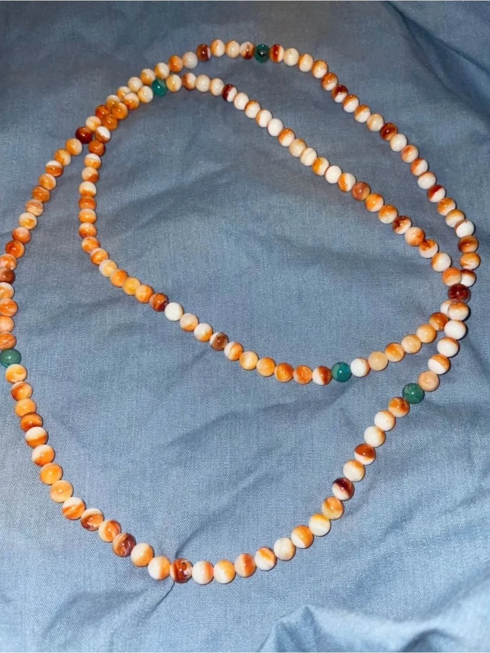 New 30” stretchy spiny necklace